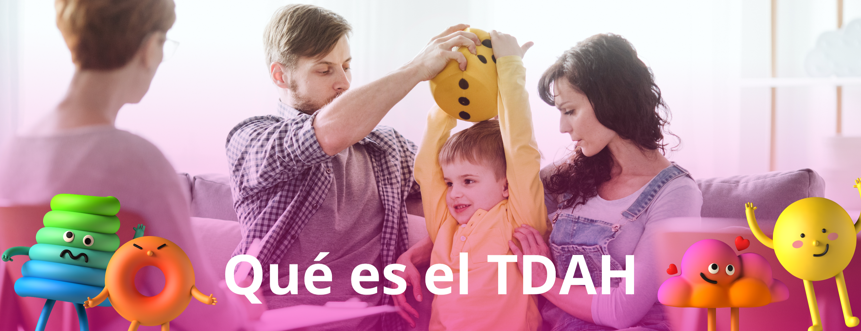 Información sobre TDAH y acompañamiento a niños y jóvenes
